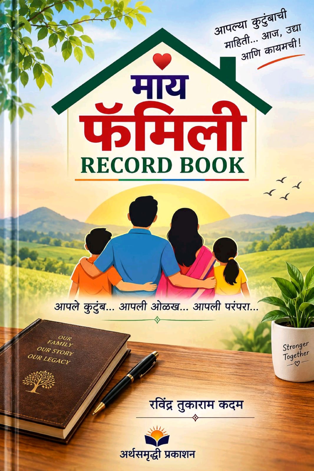 माय फॅमिली रेकॉर्ड बुक – कुटुंबाची महत्त्वाची माहिती नोंदवण्यासाठी अर्थसमृद्धीचे पुस्तक
